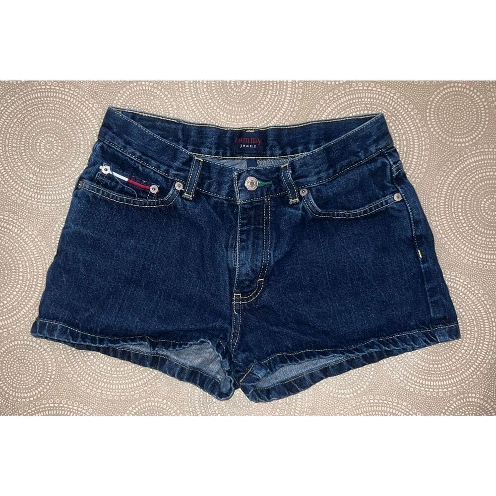 Tommy Hilfiger Jean Short Y2K - Picture 2 of 3